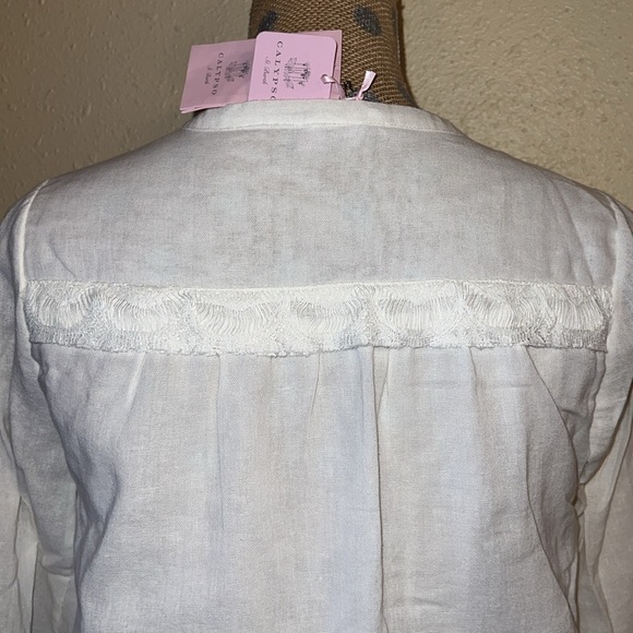 CALYPSO adorable white blouse XS - Picture 5 of 7